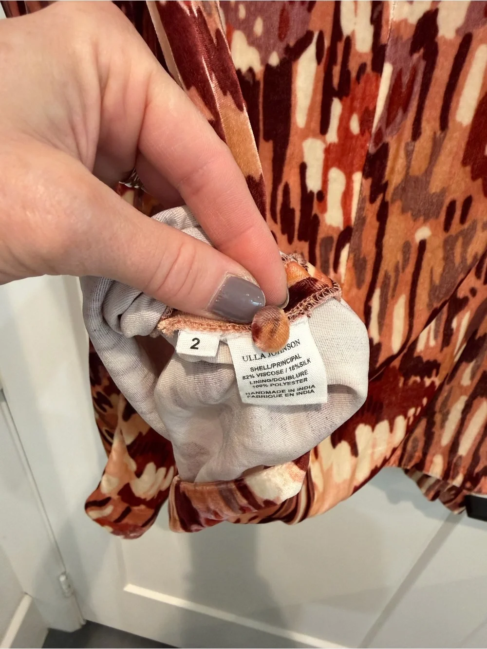Ulla Johnson Velvet Blouse